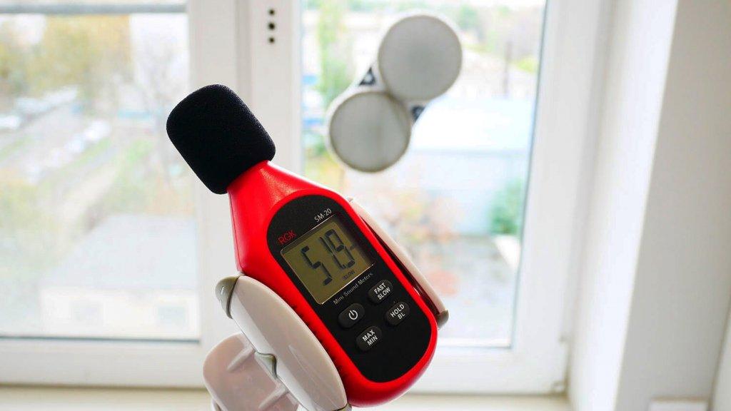 Genio Windy W220 DUO: Triukšmo lygis