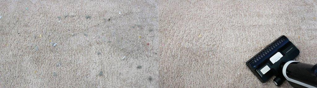 Liectroux i7 Pro: Limpieza de alfombras