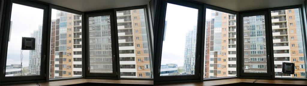 „Liectroux YW509“: langų valymo kokybė iš išorės