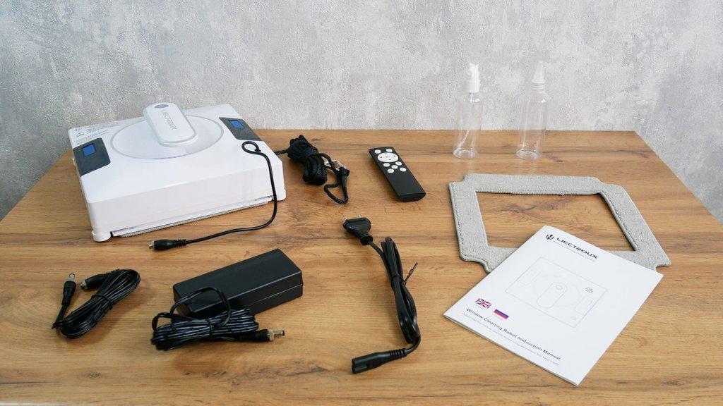 Liectroux YW509: Įranga