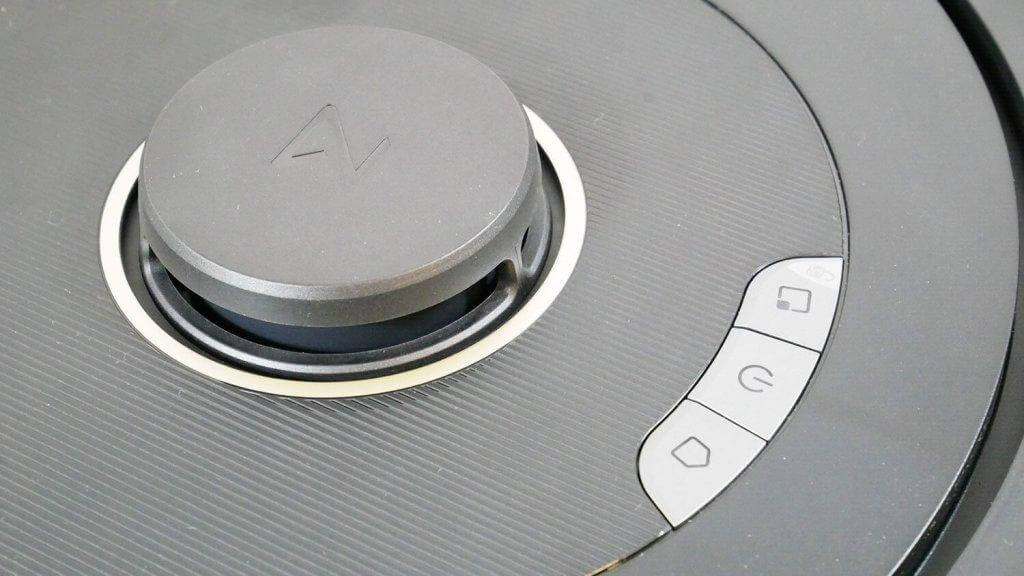 „Roborock Q5 Pro+“: Valdymo skydas