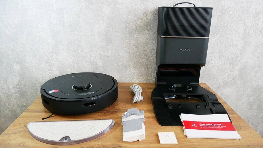 „Roborock Q5 Pro+“: pakuotės turinys