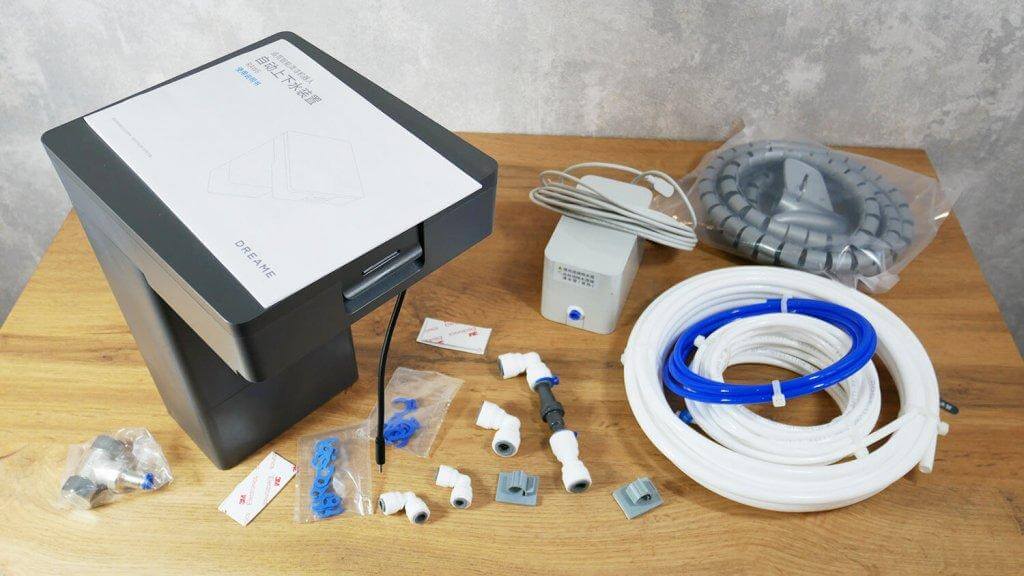 „Dreame Bot X30 Pro“: nuotekų ir vandens tiekimo prijungimo modulis