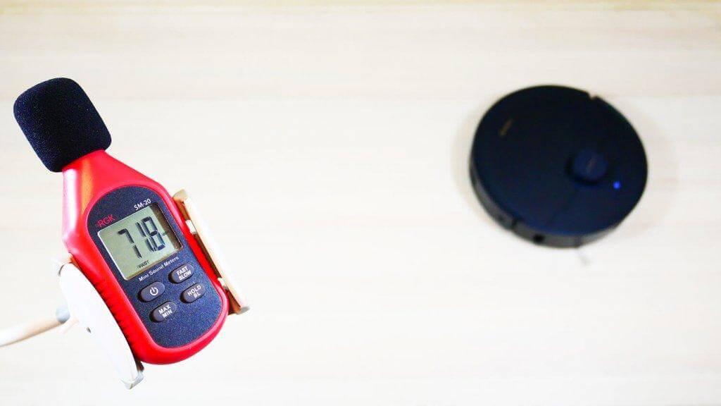 Dreame Bot X30 Pro: triukšmo lygis