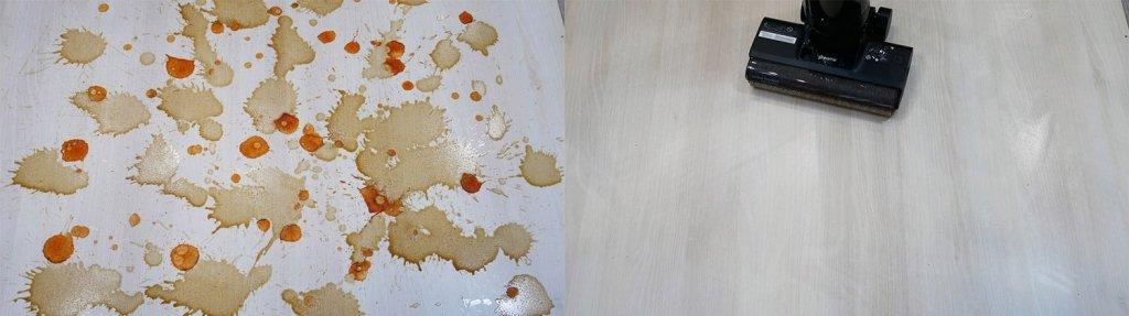 Dreame H12 Dual: Odstranjevanje madežev