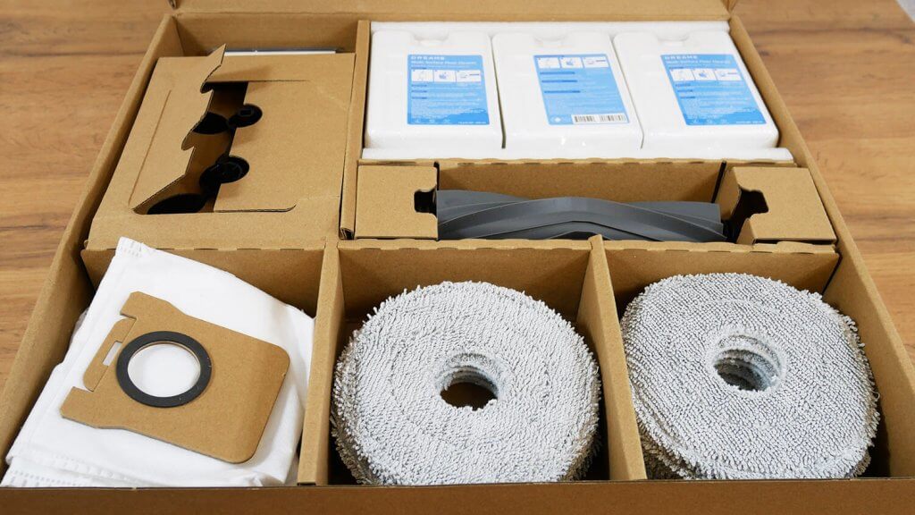 „Dreame Bot L20 Ultra Complete“: papildomi priedai