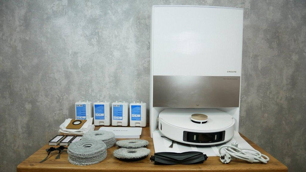 „Dreame Bot L20 Ultra Complete“: pakuotės turinys