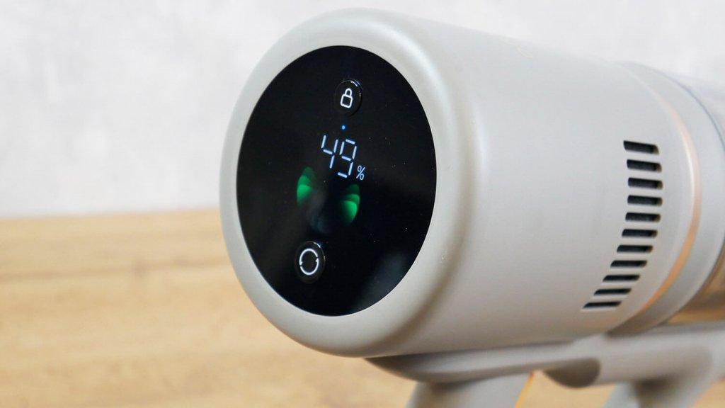 „Dreame Z10“ stotis: ekranas