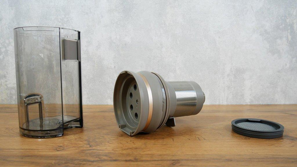 Dreame Z10 Station: dulkių dėžės filtravimo sistema