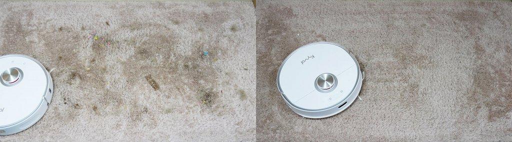 Kyvol S60: Kilimų valymas