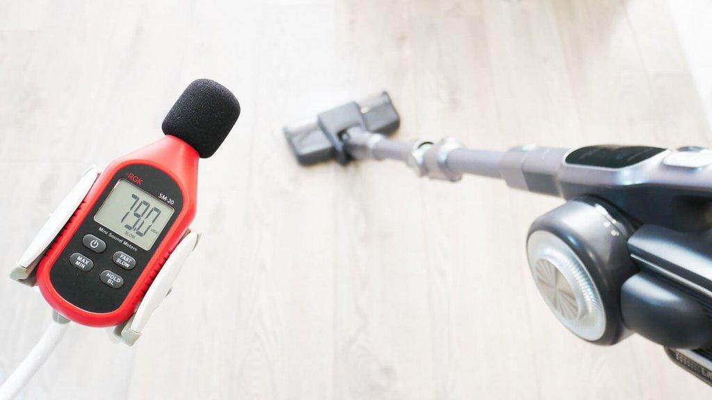 Jimmy H10 Flex: Triukšmo lygis