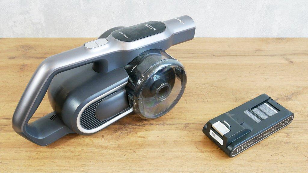 Jimmy H10 Flex: išimama baterija