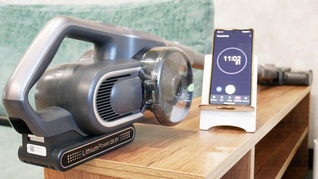 Jimmy H10 Flex: baterijos veikimo laikas