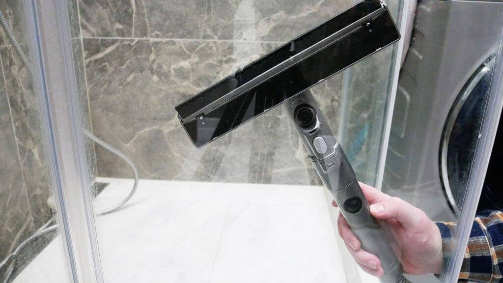 Redkey W12 Pro: Lavadora de puertas de cristal