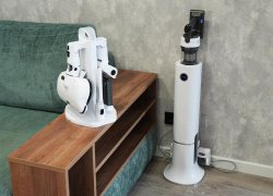 „Clever&Clean HV-550 Pro“: savaime išsivalantis vertikalus dulkių siurblys su poliravimo antgaliu ir priedais