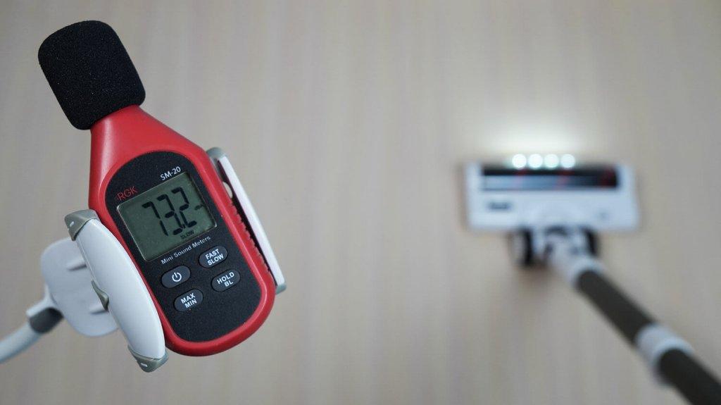 „Clever&Clean HV-550 Pro“: triukšmo lygis