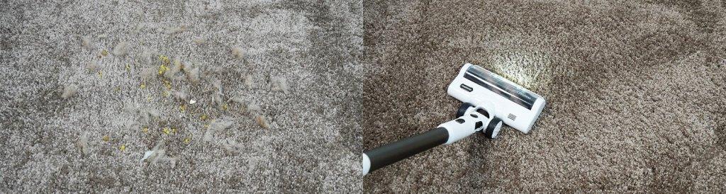 „Clever&Clean HV-550 Pro“: vidutinio plauko kilimų valymas