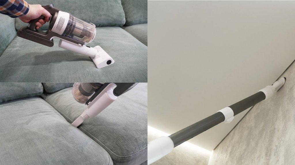 „Clever&Clean HV-550 Pro“: papildomų priedų naudojimas