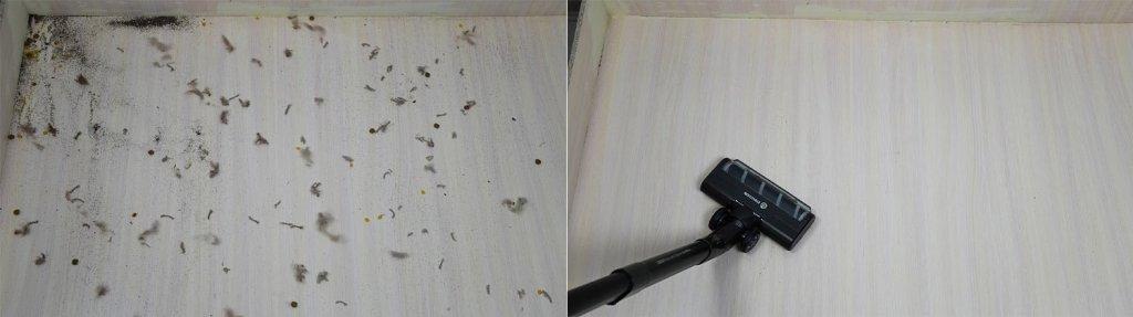 „Evolution Smart Clean DS2511“: šiukšlių surinkimas nuo laminuotų grindų