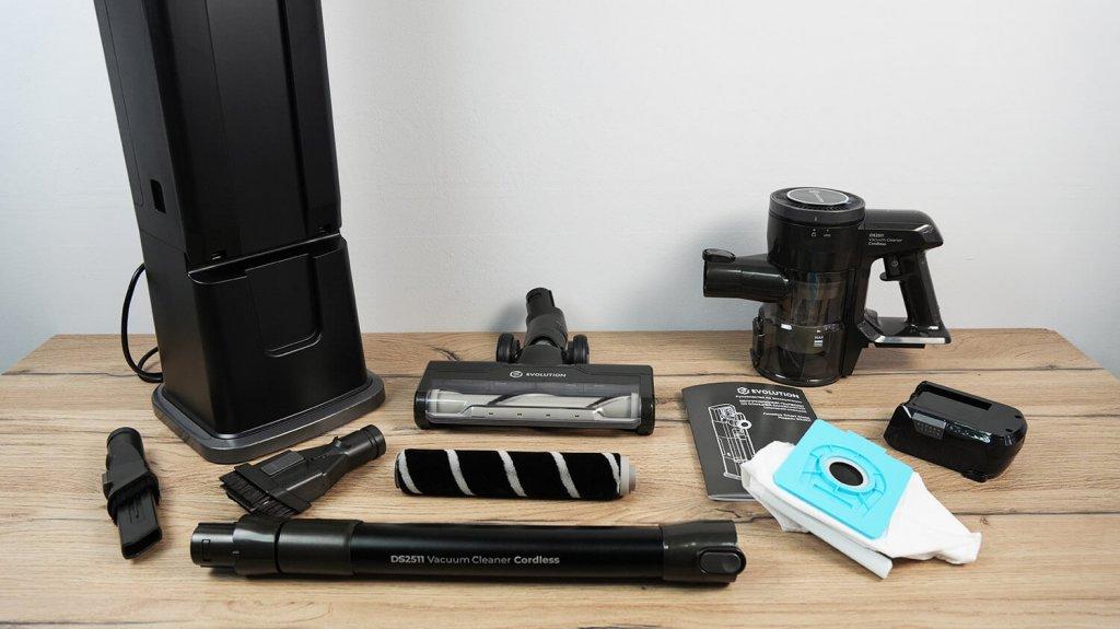 „Evolution Smart Clean DS2511“: pakuotės turinys
