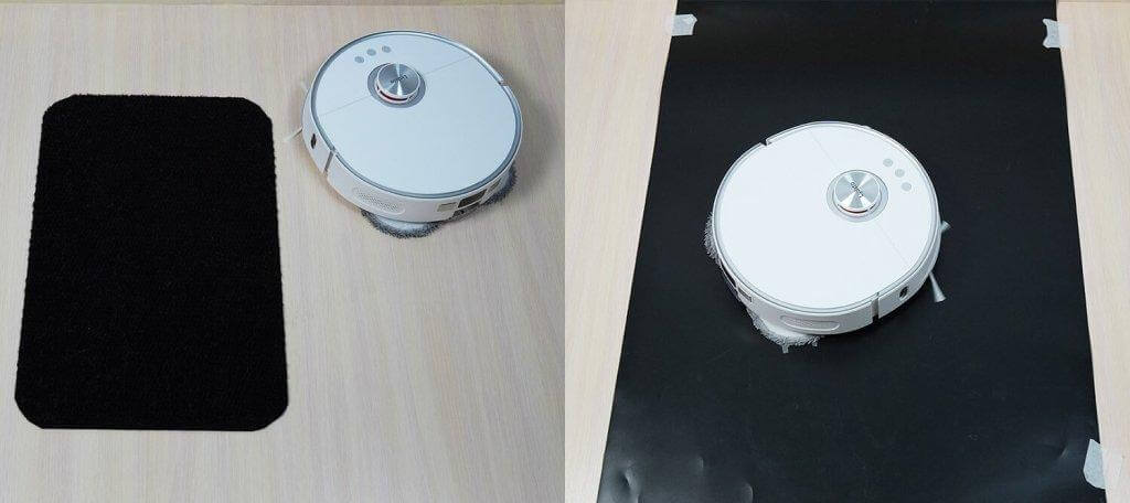 Xiaomi Lydsto W2 Edge: Conducción en superficies negras