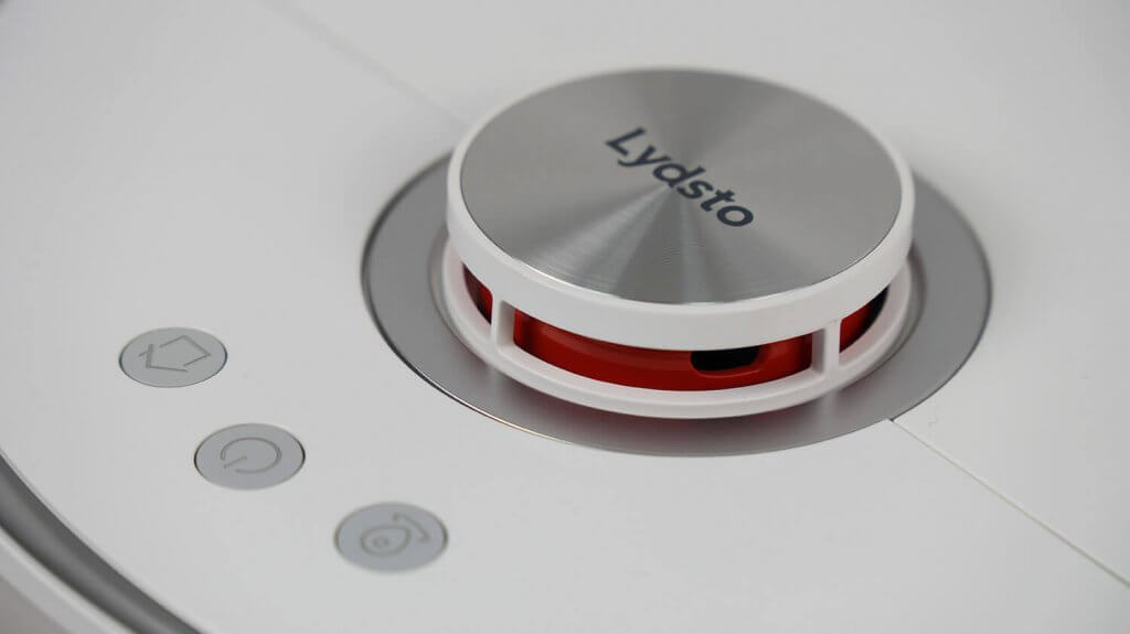 Xiaomi Lydsto W2 Edge: Lidar y panel de control