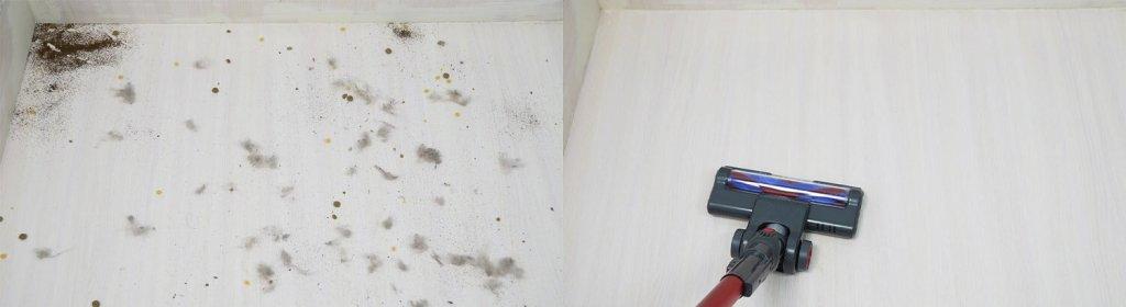 JENXY M1: Recogida de residuos en suelos laminados