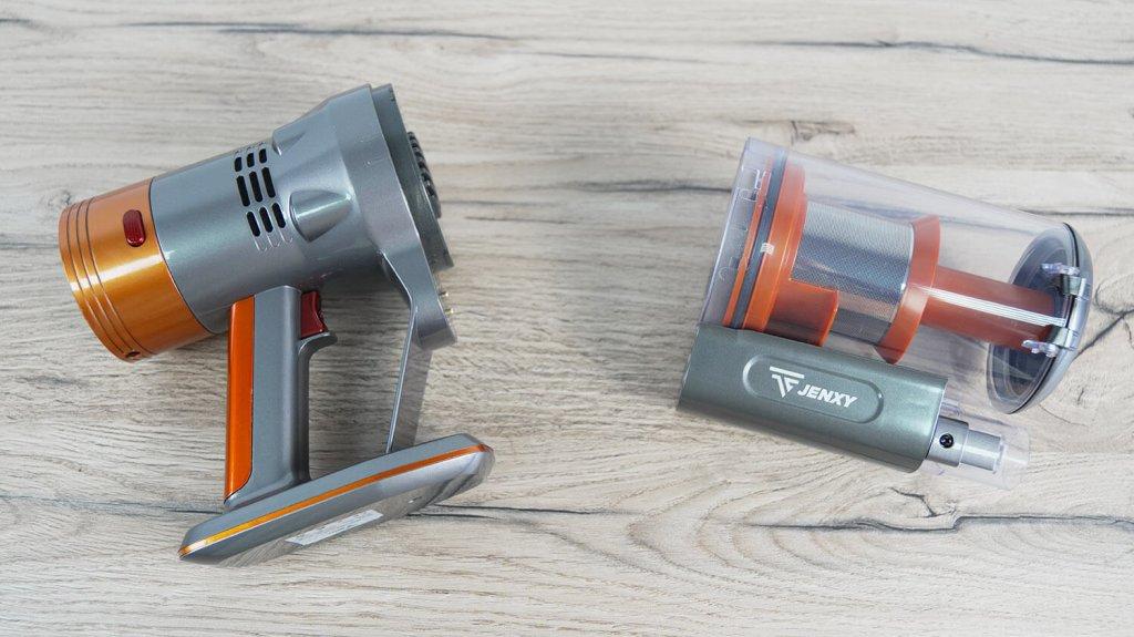 JENXY M1: Contenedor de polvo extraíble