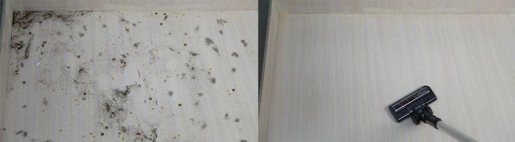 MIKO V10: Recogida de residuos en suelos laminados