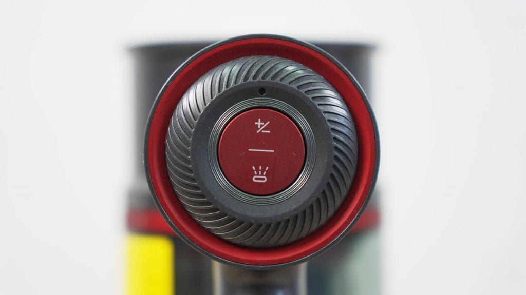 Miko V11: Botón de control