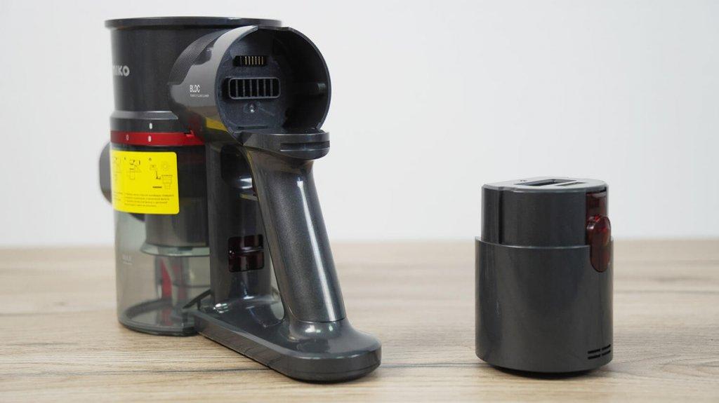 Miko V11: Batería extraíble