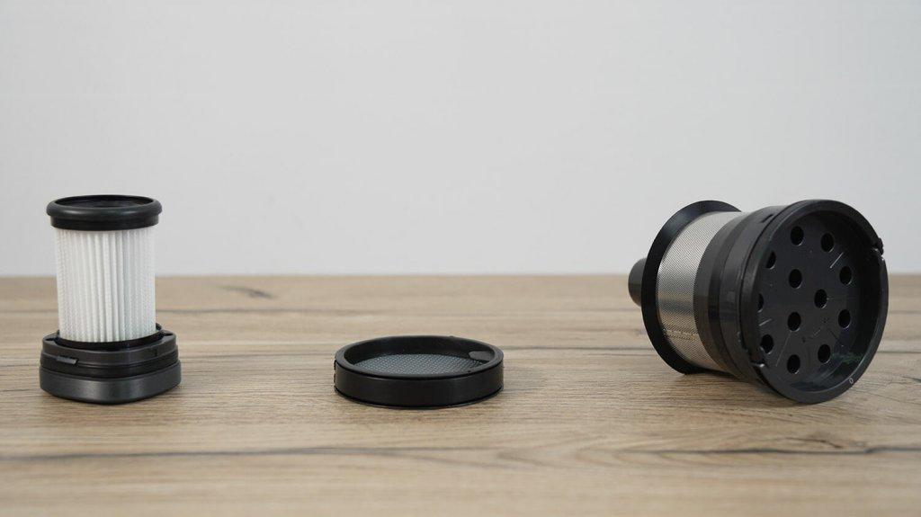 Miko V15: Filtravimo sistema