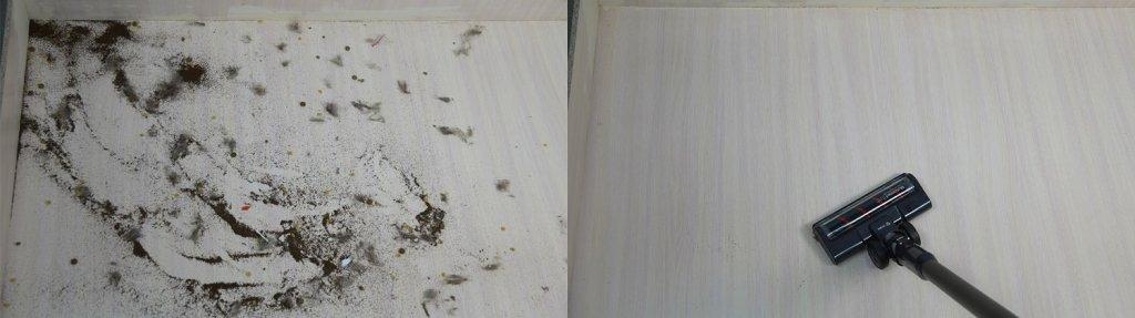 Miko V15: Šiukšlių surinkimas nuo laminuotų grindų