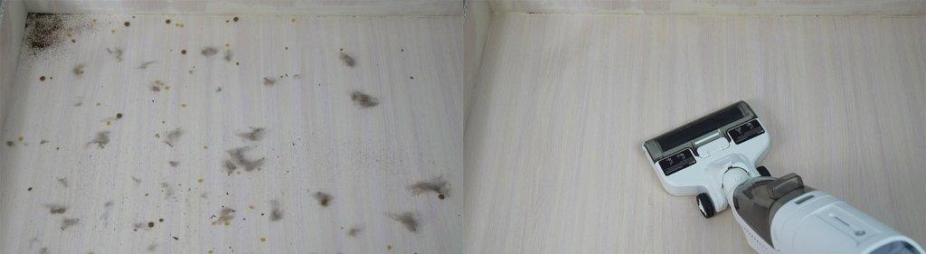 Neatsvor T35: Sausas valymas