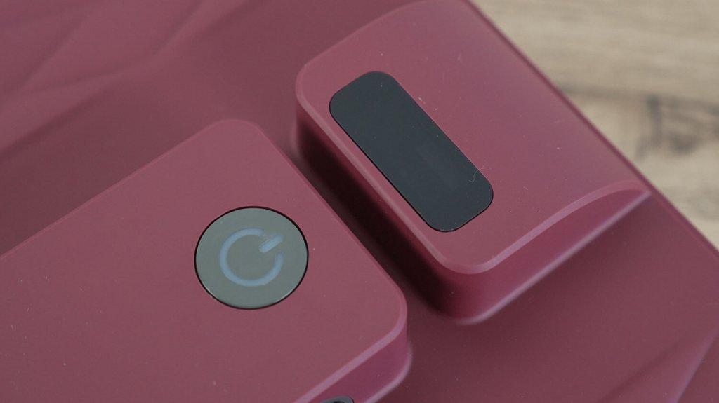 Gadget R100: Botón de encendido e indicadores