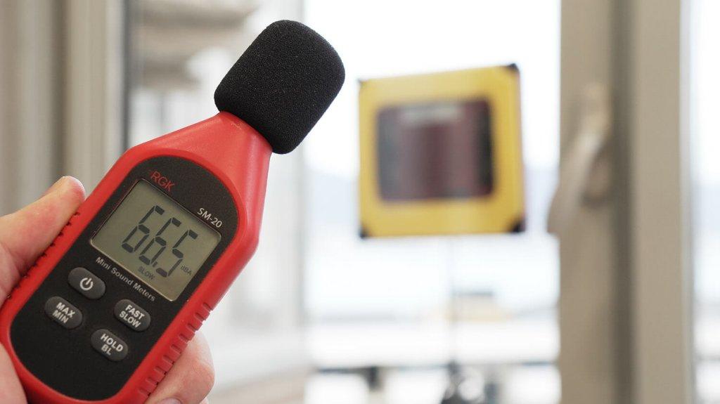 Gadget R100: Nivel de ruido