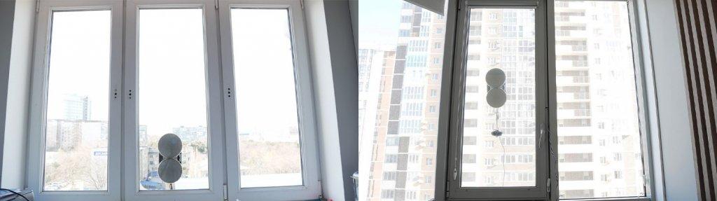 Įrenginys W100: Įvairių dydžių langų plovimas