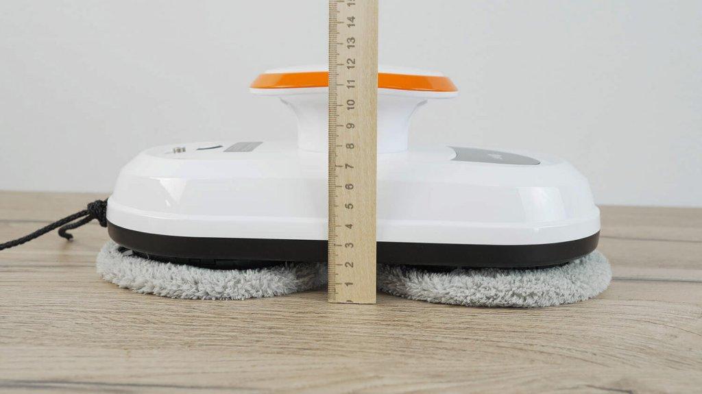 Įtaisas W100: Aukštis