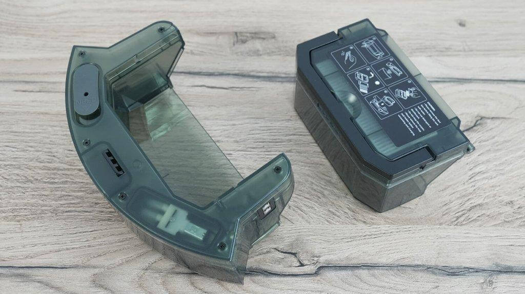 „Dreame Trouver M1“: Kombinuotas konteineris