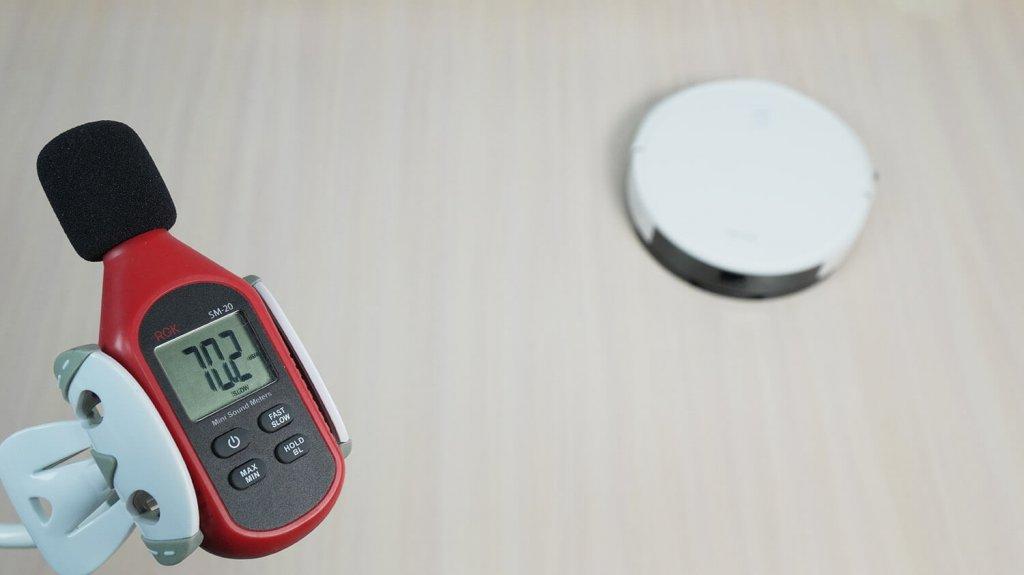 Dreame Trouver M1: triukšmo lygis