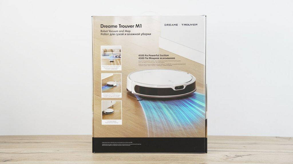 Dreame Trouver M1: Dėžutė