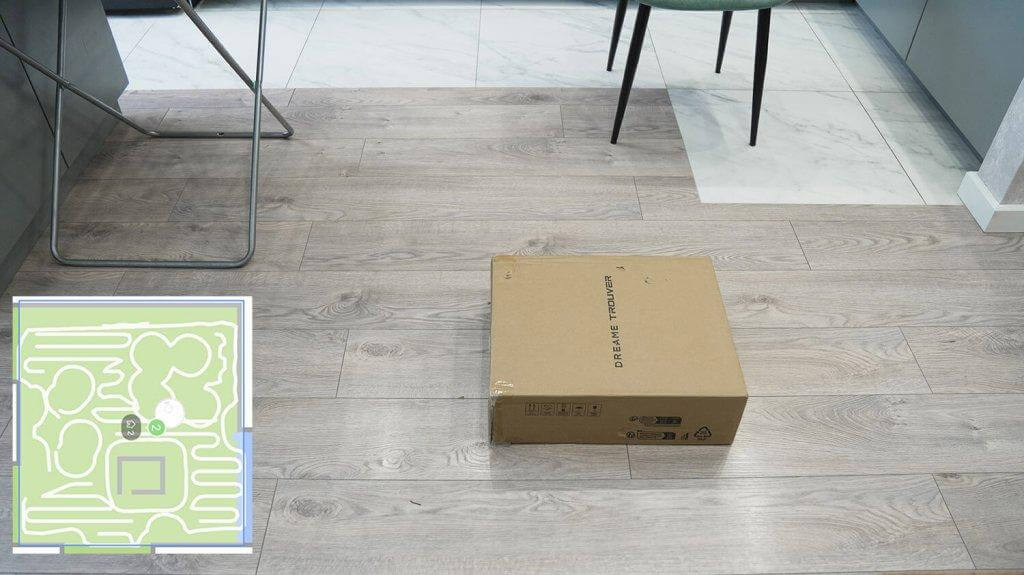 Dreame Trouver M1: navigacija visame kambaryje