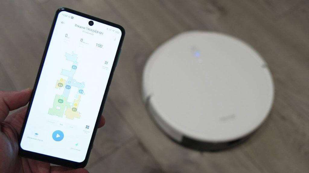 Dreame Trouver M1: Valdikliai