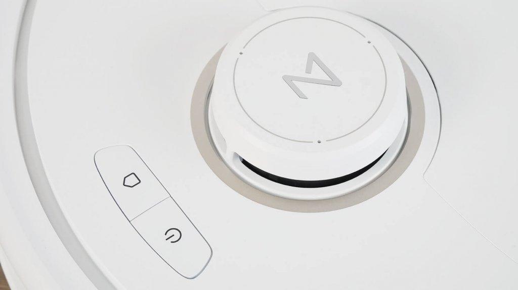 „Roborock Qrevo MaxV“: valdymo pultas ir „Lidar“