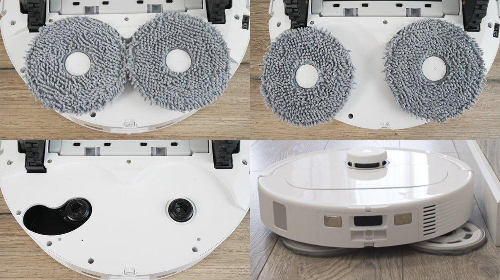 „Roborock Qrevo MaxV“: ištraukiamas laikiklis su valymo šluoste