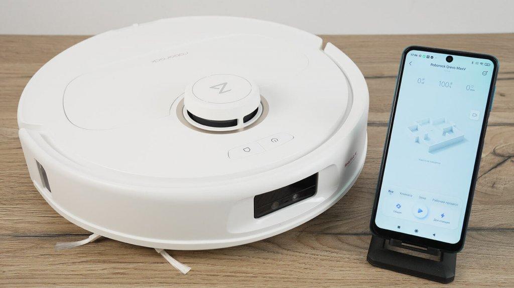 „Roborock Qrevo MaxV“: programėlių valdymas
