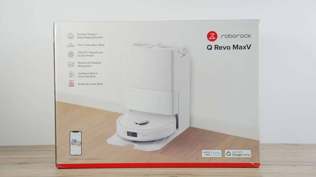 Roborock Qrevo MaxV: Dėžutė