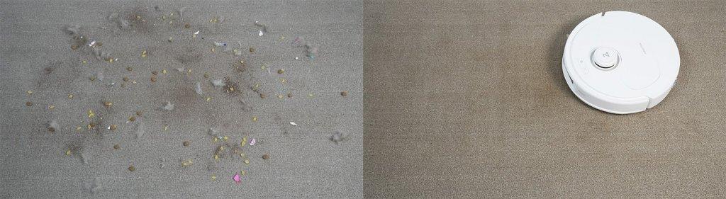 Roborock Qrevo MaxV: Kilimų valymas