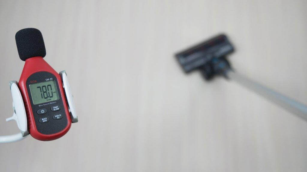 Teqqo Powerstick BASIC: Nivel de ruido