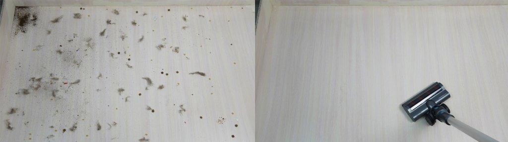 Teqqo Powerstick BASIC: Recogida de residuos en suelos laminados